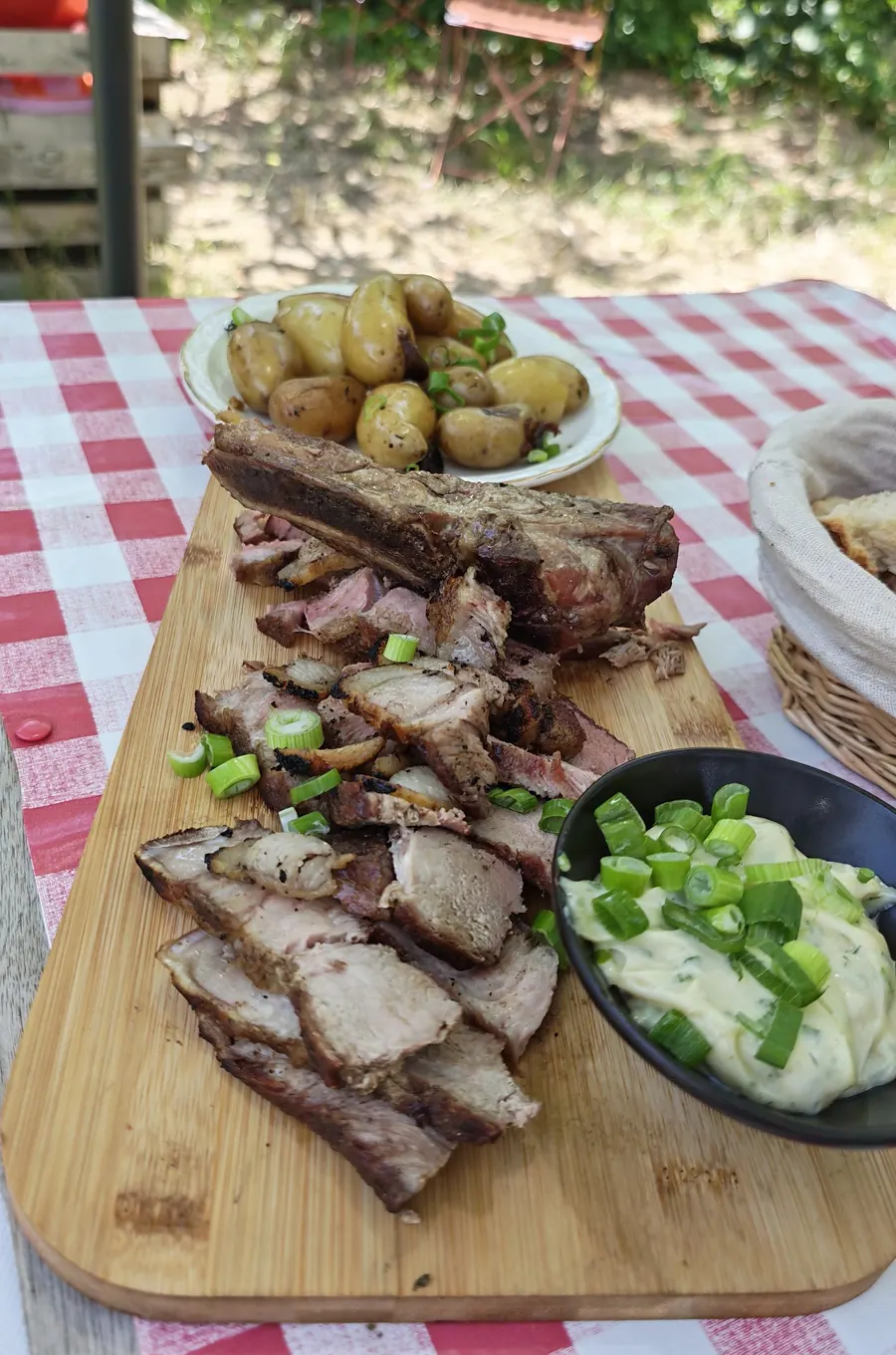 Planche de viandes grillées au brasero