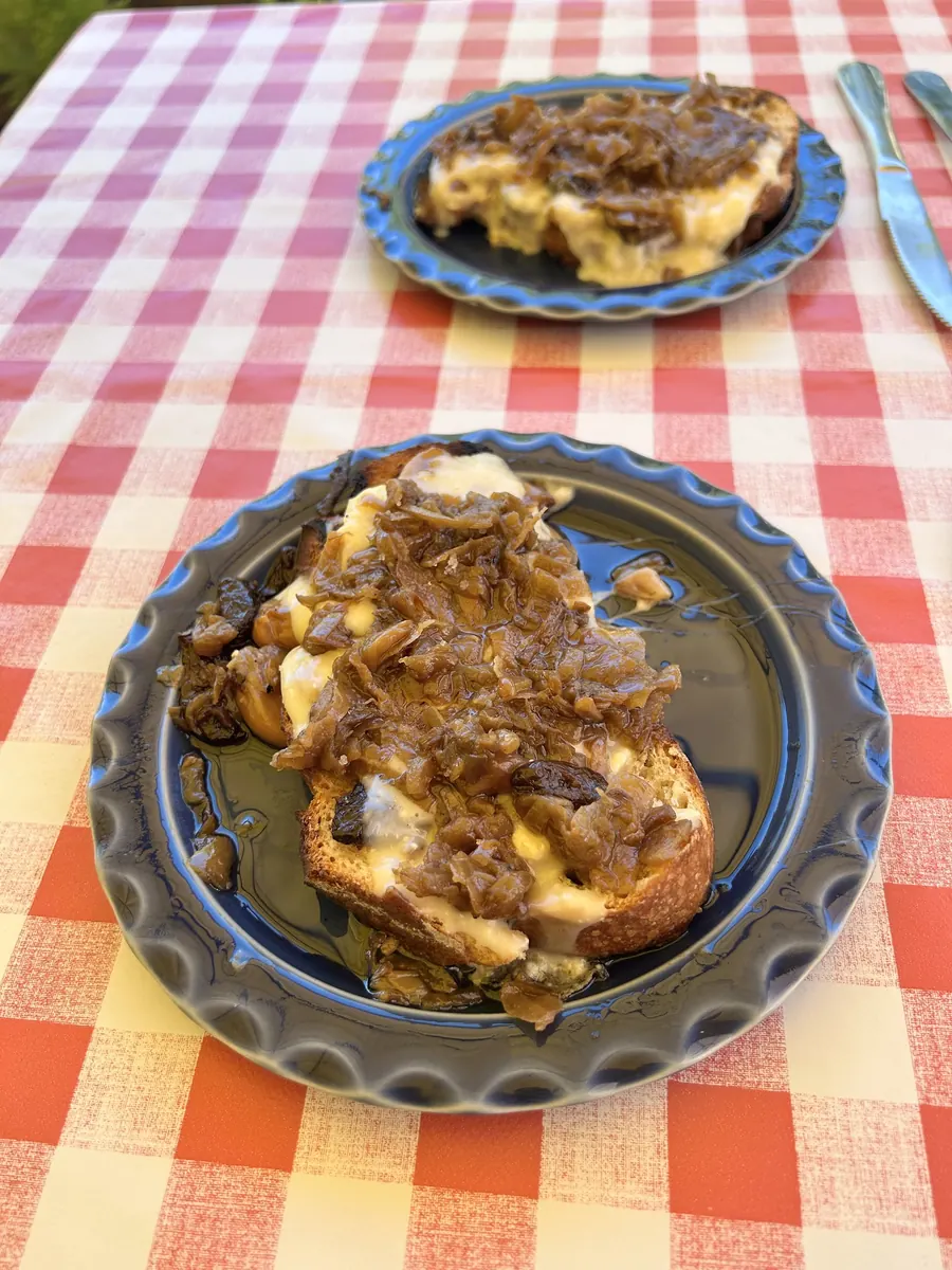 Tartines aux champignons